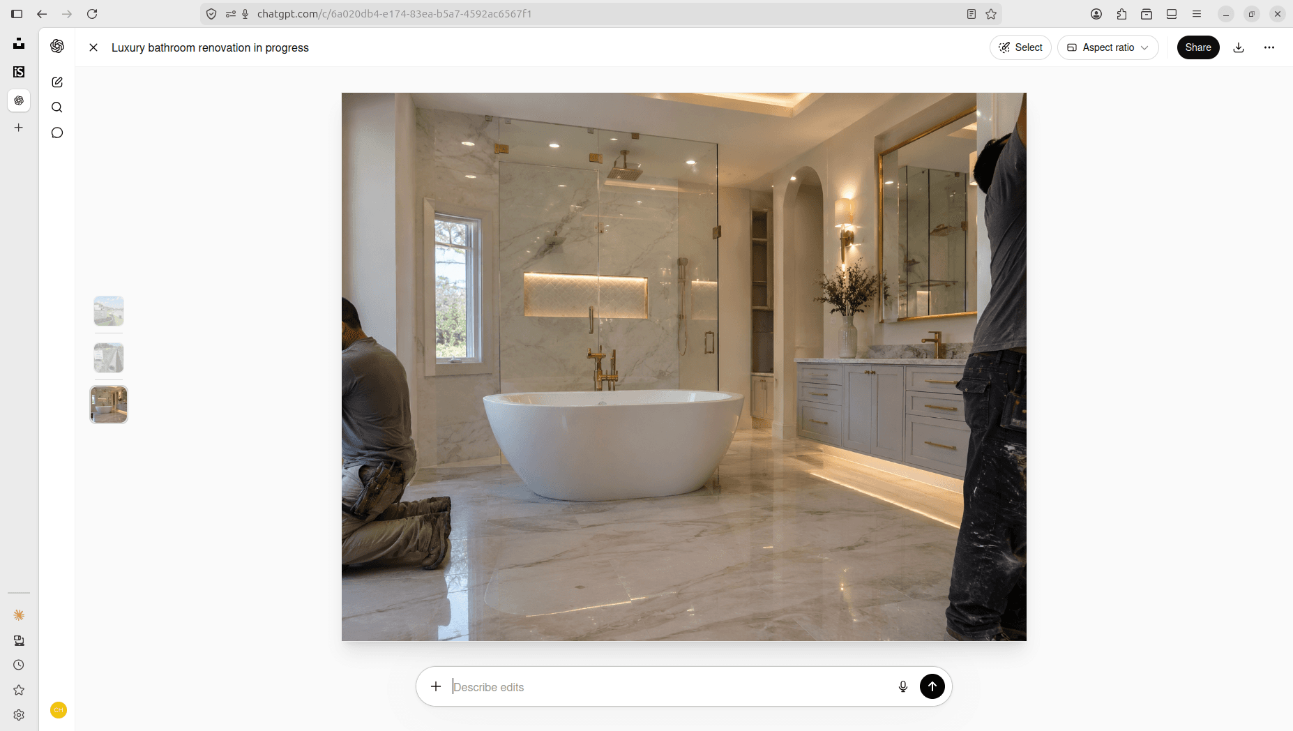 Finished luxury bathroom with freestanding tub, matte black fixtures, warm tile